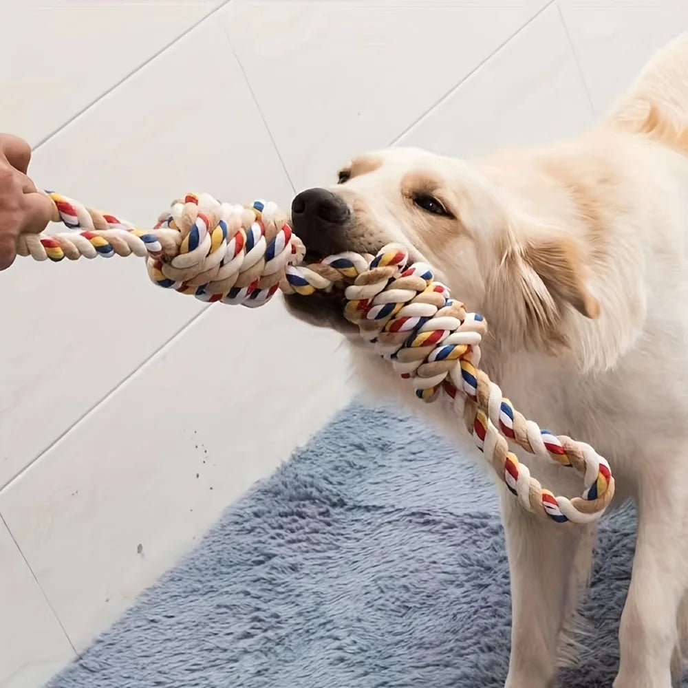 Tough Natural Cotton Rope Dog Toy