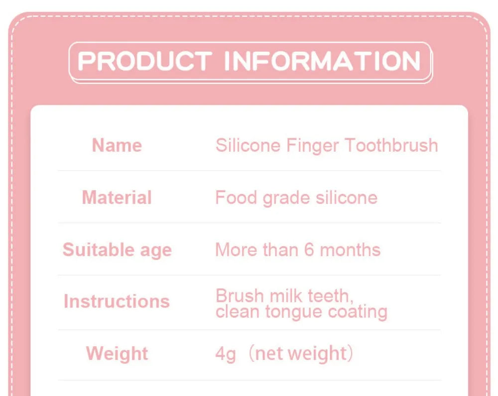 Super Soft Pet Finger Toothbrush