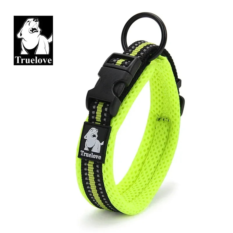 Heavy Duty Mesh-Padded 3M Reflective Dog Collar