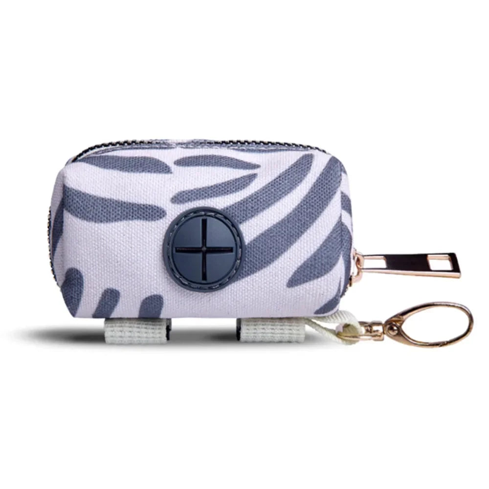 Portable Zipper Pouch Pet Poop Bag Holder