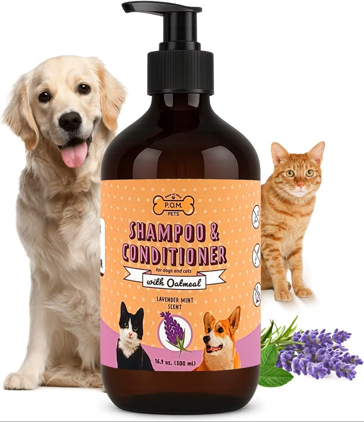 2-in-1 Organic Dog Shampoo & Conditioner