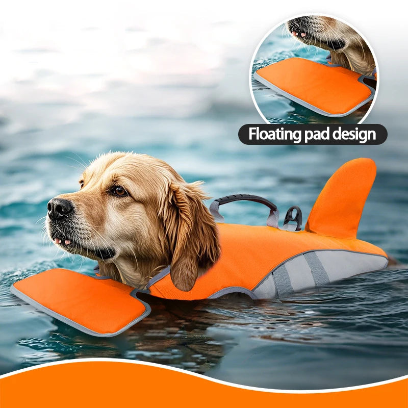 Lifebuoy Reflective Shark Fin Dog Safety Life Jacket