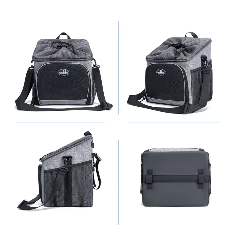 Detachable Bike Basket & Car Seat Pet Backpack Carrier