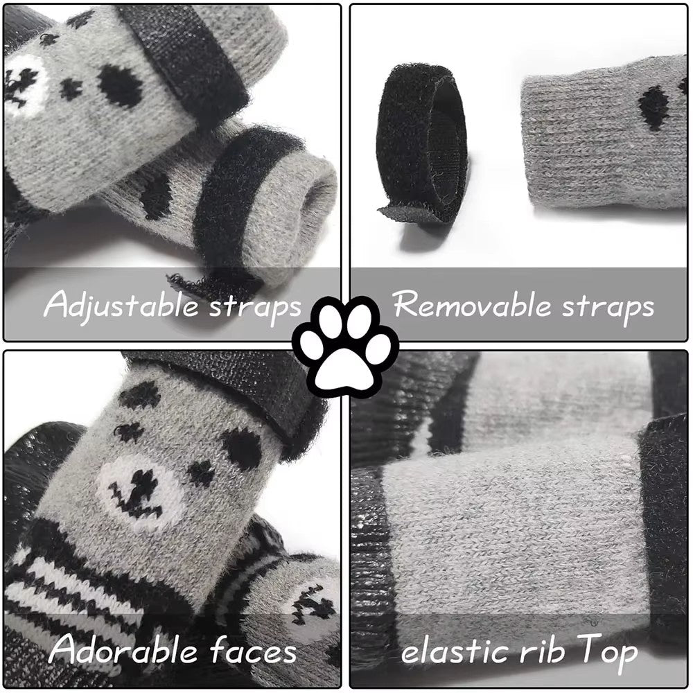 Adjustable Waterproof Pet Sock Booties