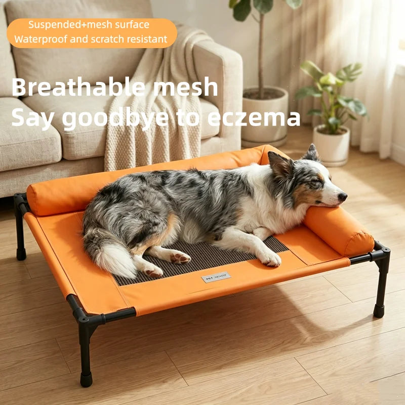 Breathable Mesh Elevated Pet Cot