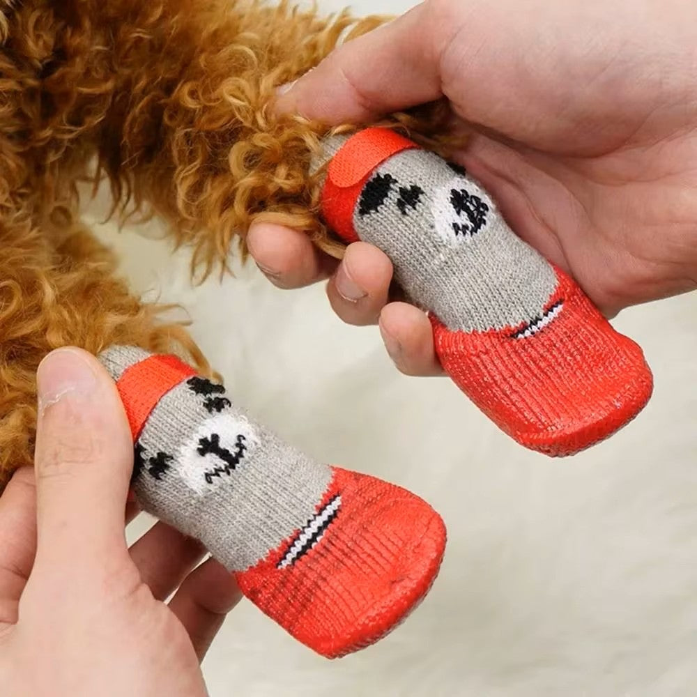 Adjustable Waterproof Pet Sock Booties