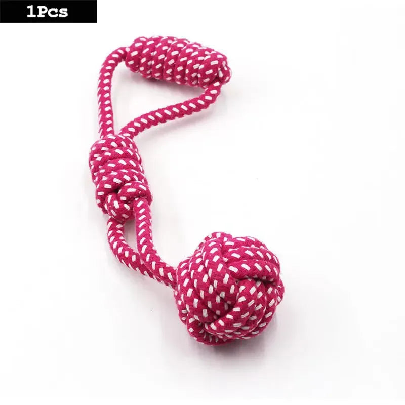 Durable Braided Bite-Resistant Rope Dog Toys