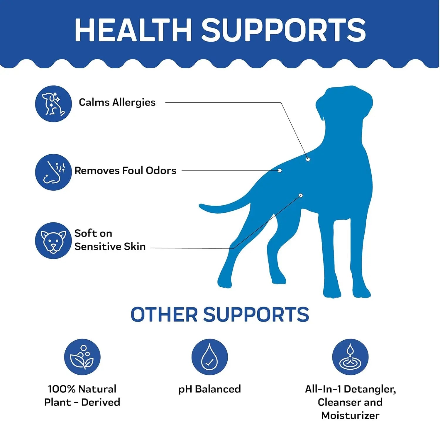 Natural Oatmeal & Honey Sensitive Skin Pet Shampoo + Conditioner