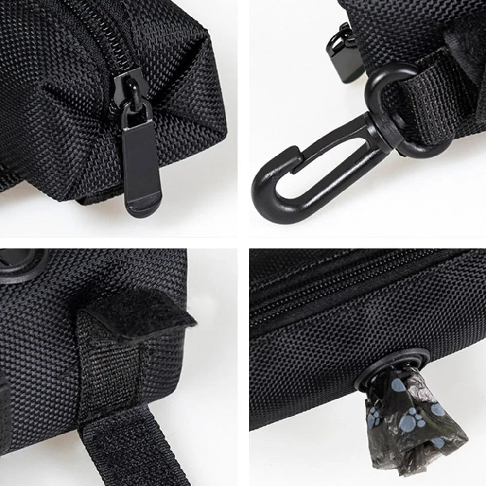 Portable Zipper Pouch Pet Poop Bag Holder