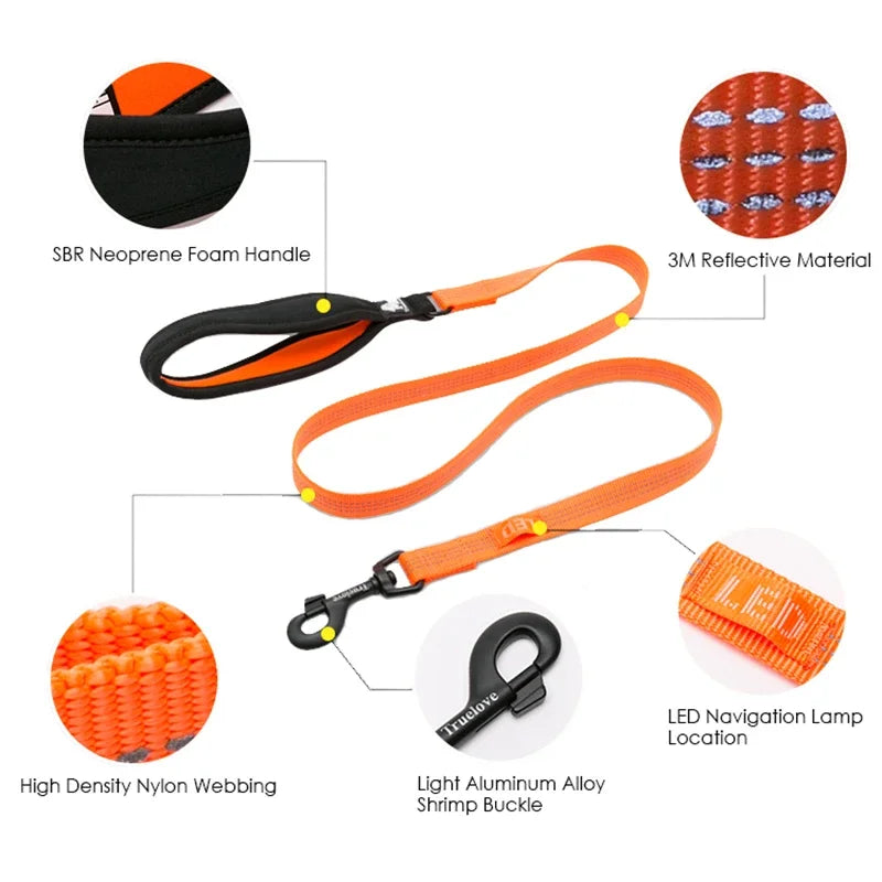 Truelove 3M Reflective Nylon Dog Leash