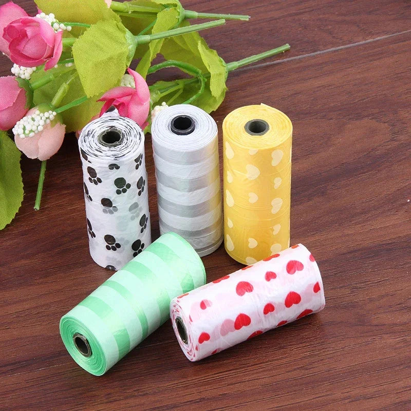 Biodegradable Pet Poop Bags w/Dispenser