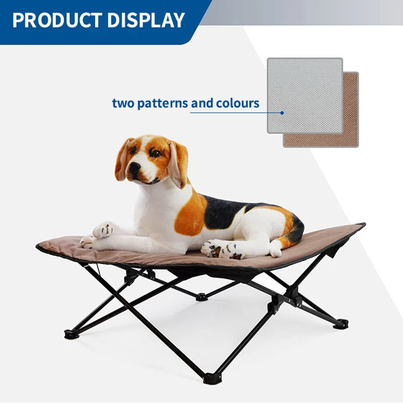 Foldable Outdoor Camping Pet Dog Bed