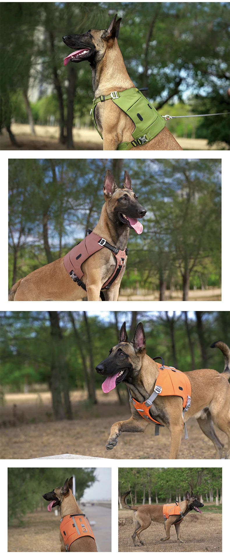 Truelove Tactical Backpack Dog Harness