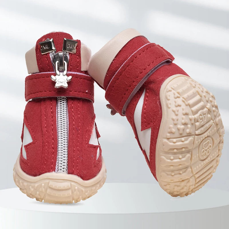 Small Dog Anti-Slip Winter Shoes