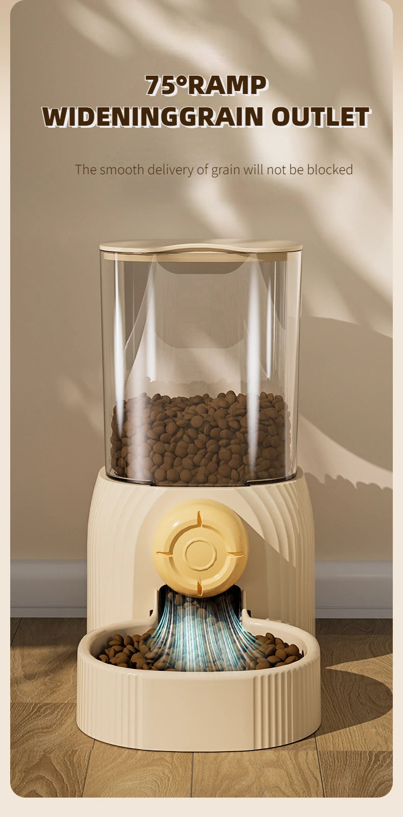 Dual Use Pet Cage Hanging Automatic Dispenser