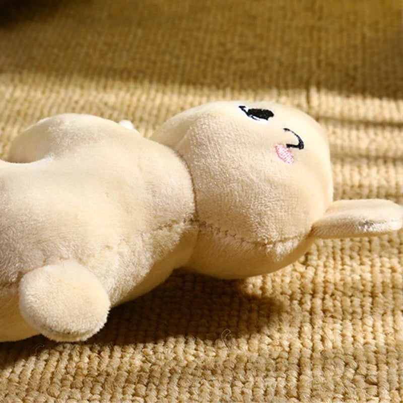 Squeaky Plush Small Dog Cotton Rope Toy