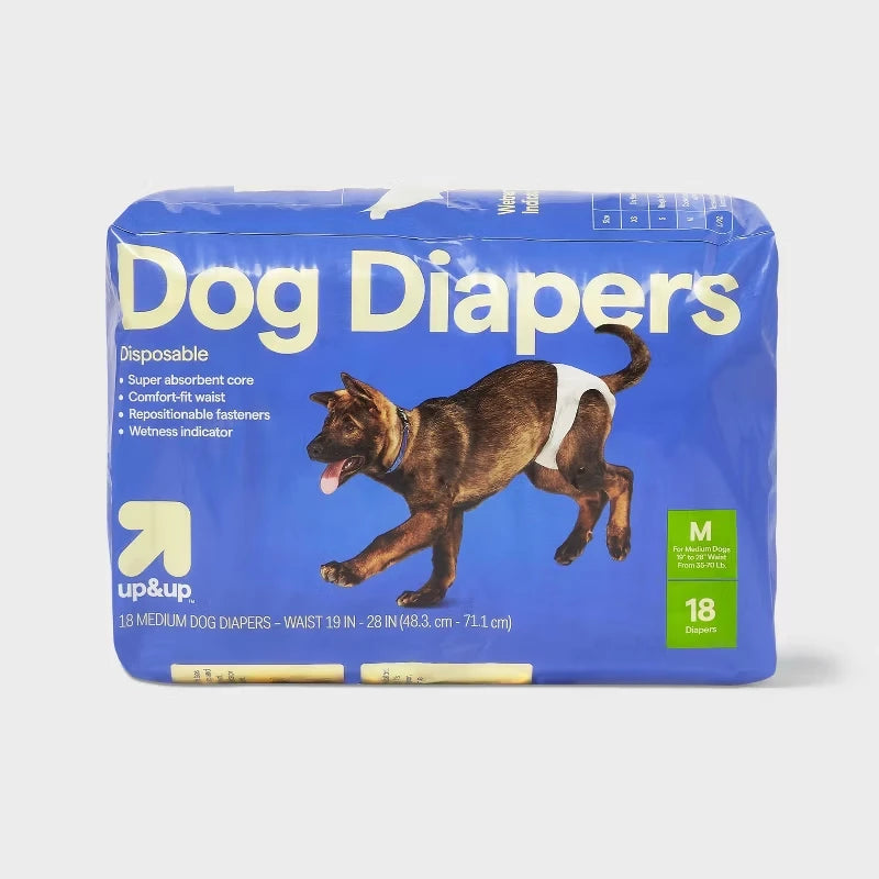 Leak-Proof Absorbent Dog Diapers