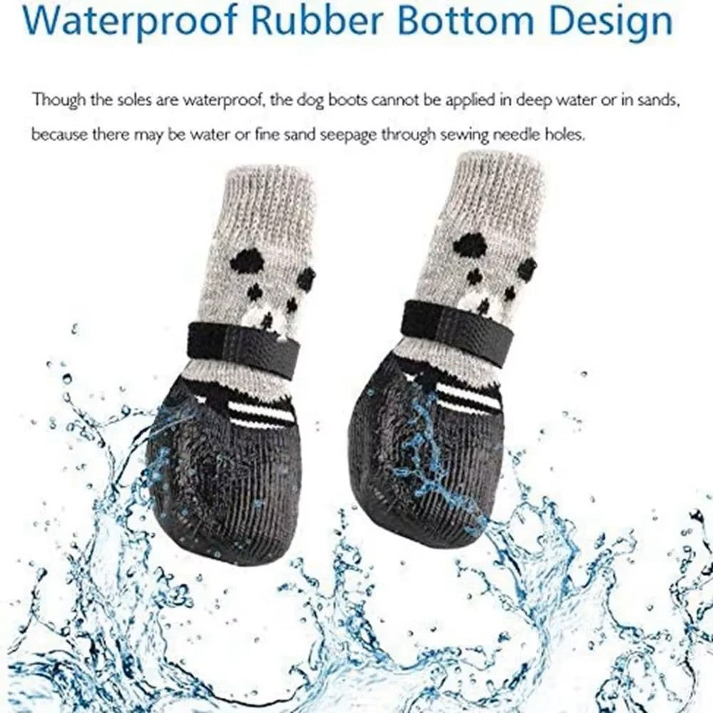 Adjustable Waterproof Pet Sock Booties
