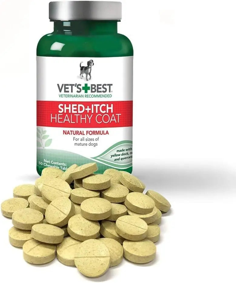 Healthy Coat Shed & Itch Relief Dog Supplements