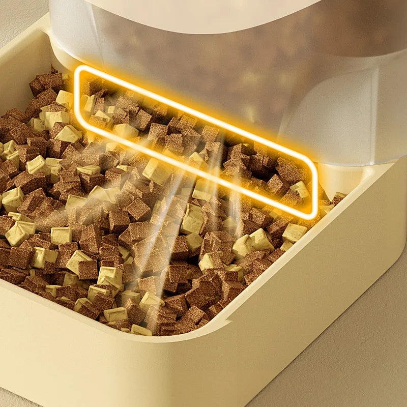 Automatic Gravity Pet Feeder & Water Dispenser