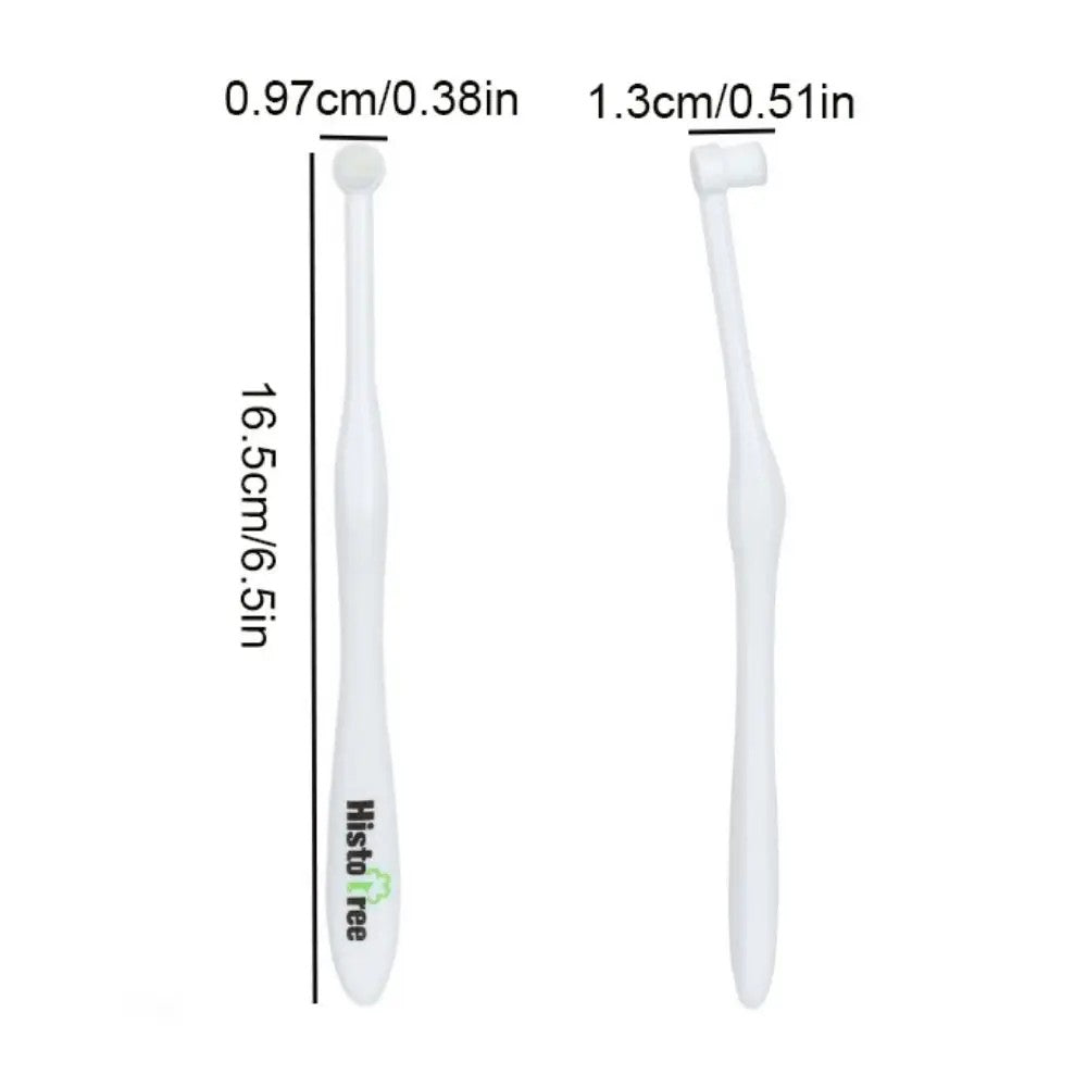 Heavy Duty Anti-Crack Round Head Pet Toothbrush