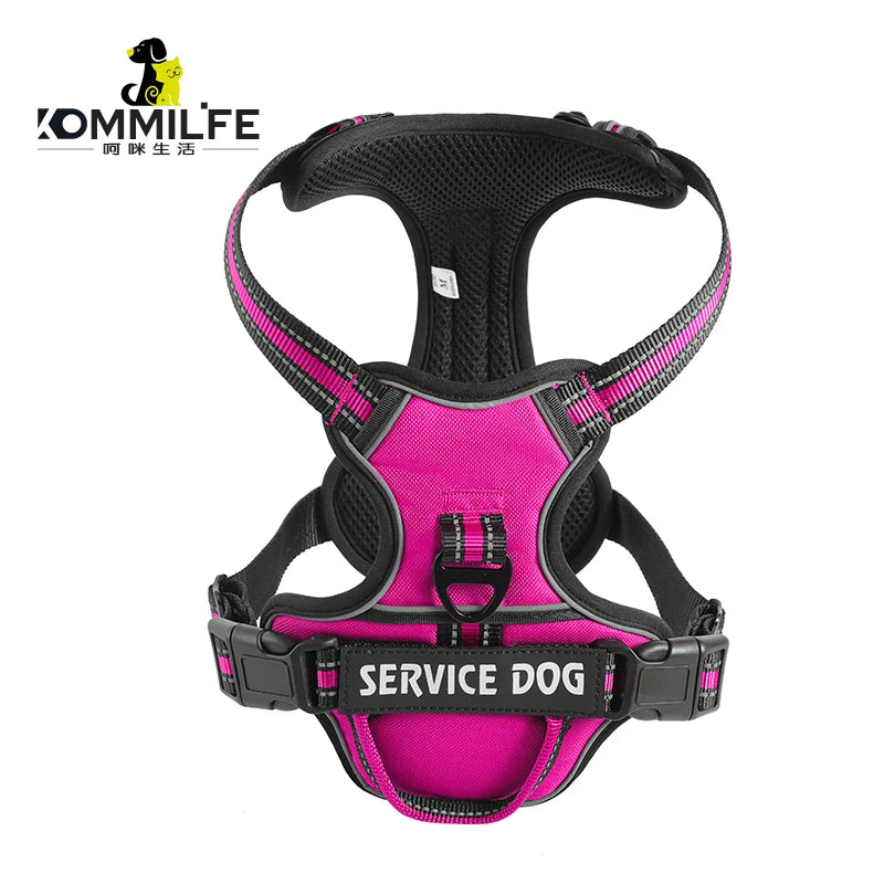 Reflective Personalized Dog Harness Vest