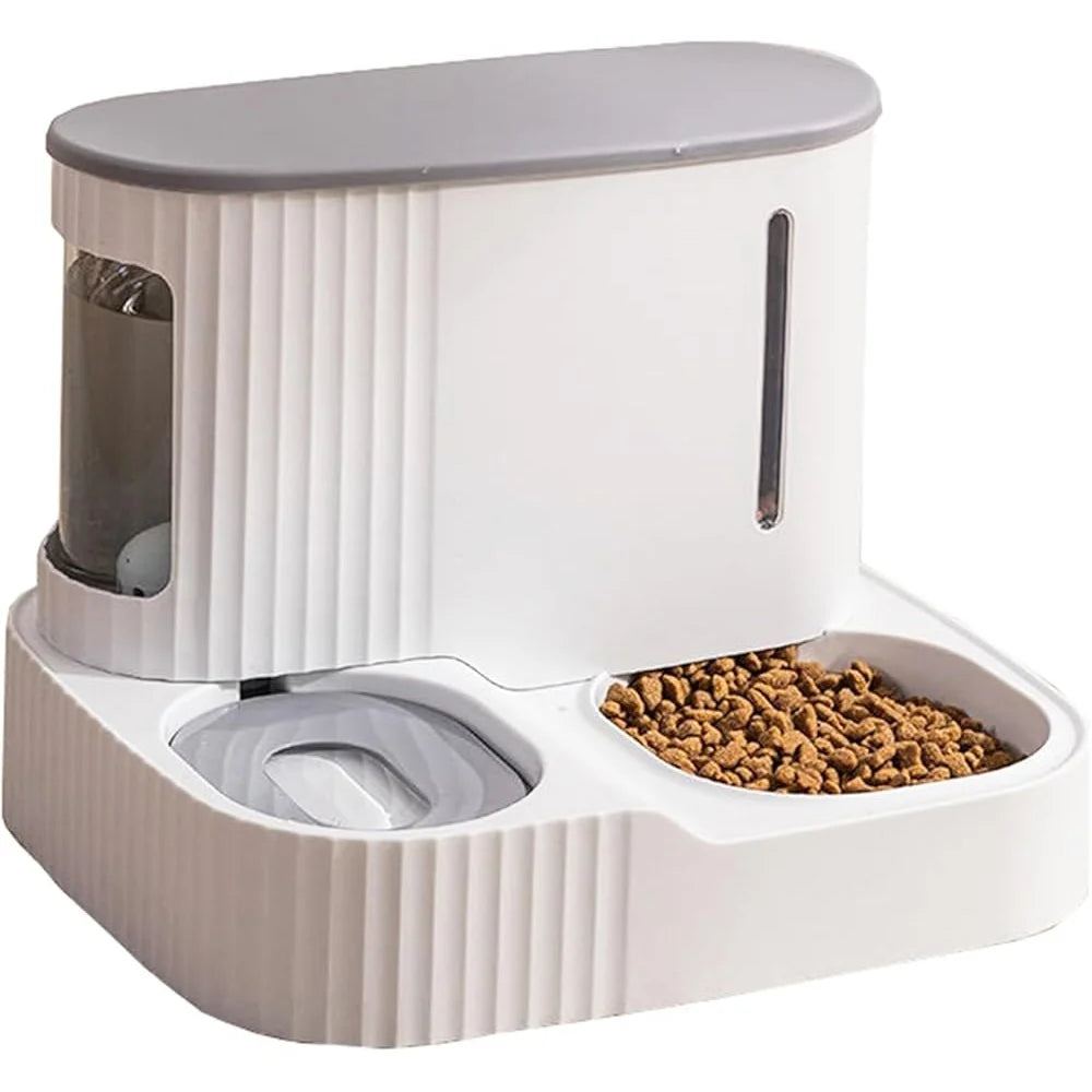 2-in-1 Gravity Pet Food & Water Dispenser