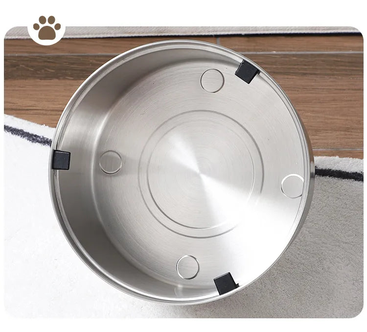 Honey Pet Large Capacity 304 Stainless Steel Suspension Water Bowl