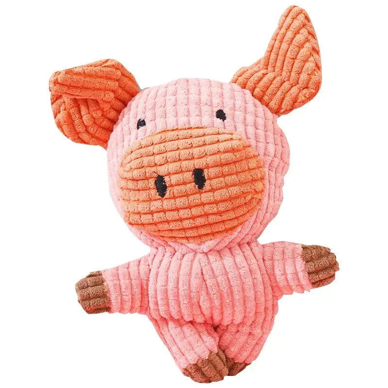 Cute Animal Shape Plush Pet Toys
