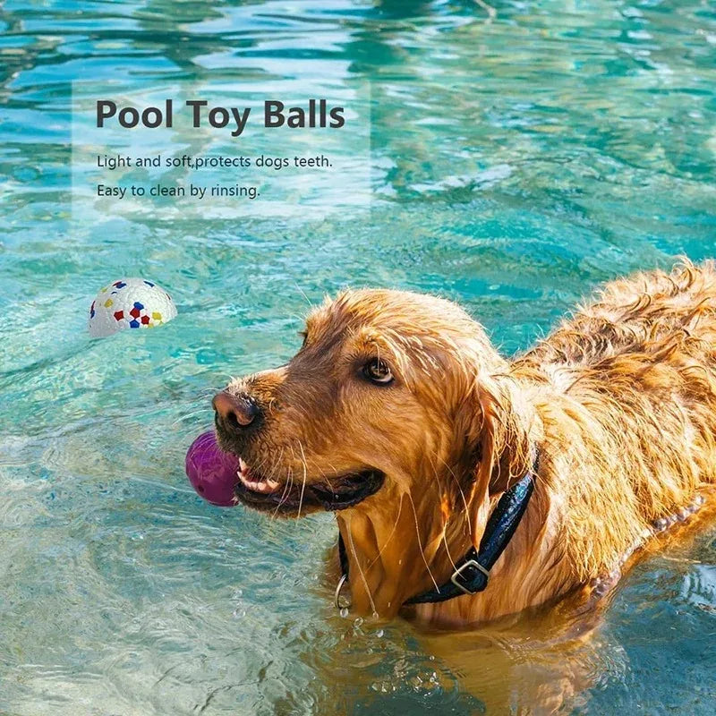 High Elasticity Bite-Resistant Solid Dog Toy Ball