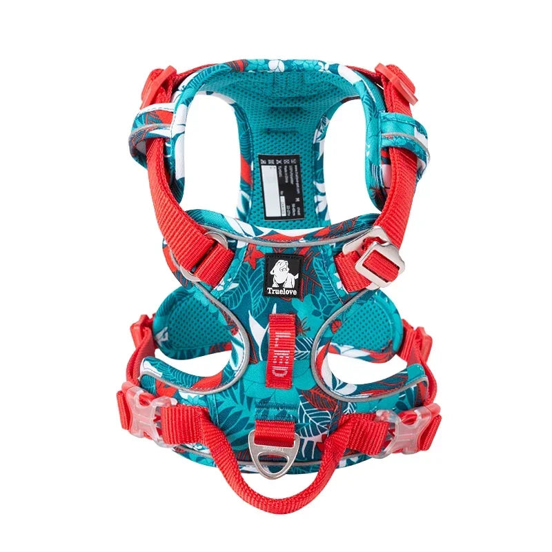 Explosion-Proof Reflective No-Pull Dog Vest Harness