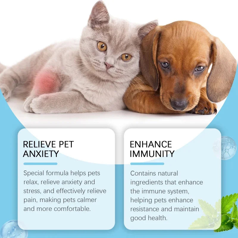 Premium Organic Pet Stress Relief Drops