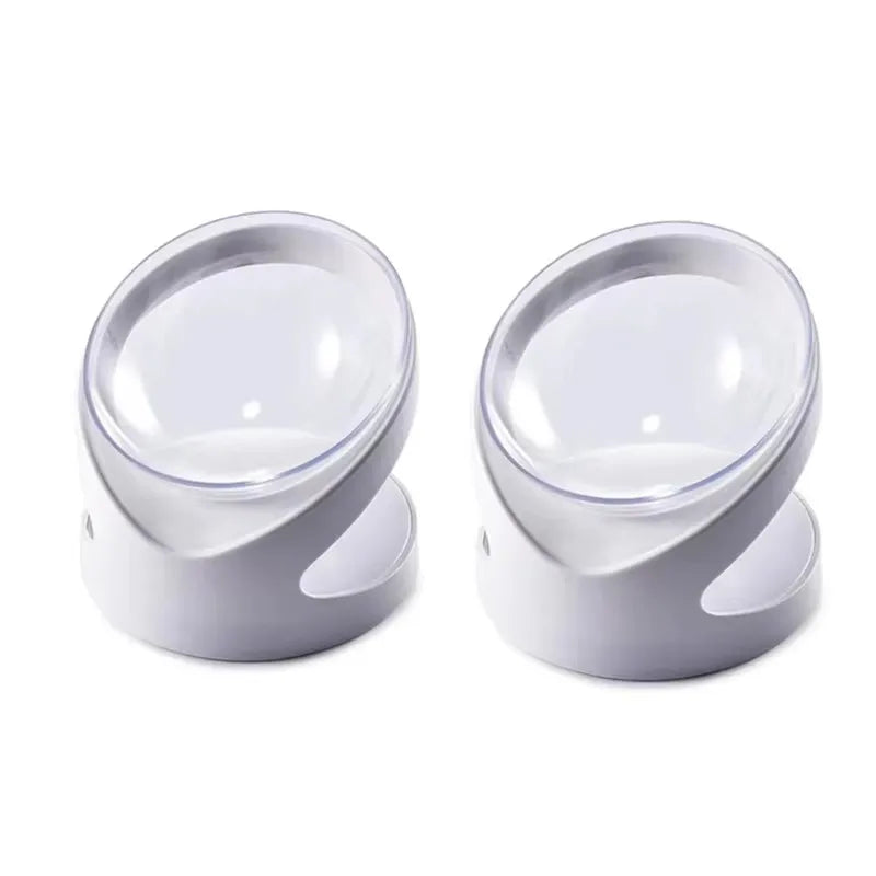 Anti-Slip High Tilted Neck Protector Pet Bowl