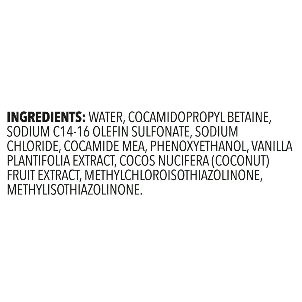 Deep Moisturizing Coconut Vanilla 4-in-1 Odor Control Dog Shampoo