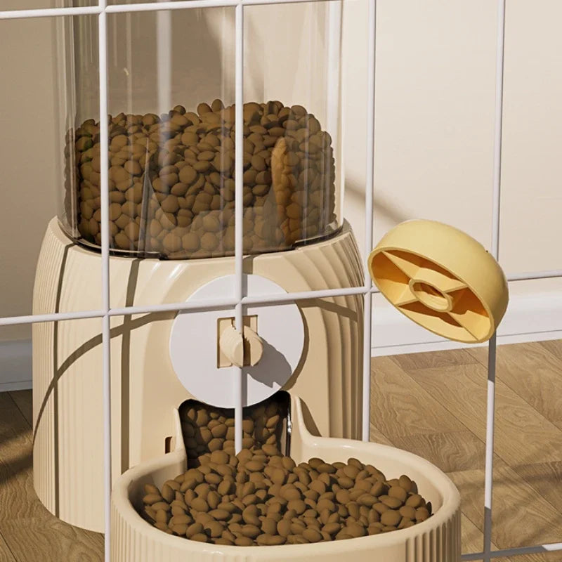 Dual Use Pet Cage Hanging Automatic Dispenser