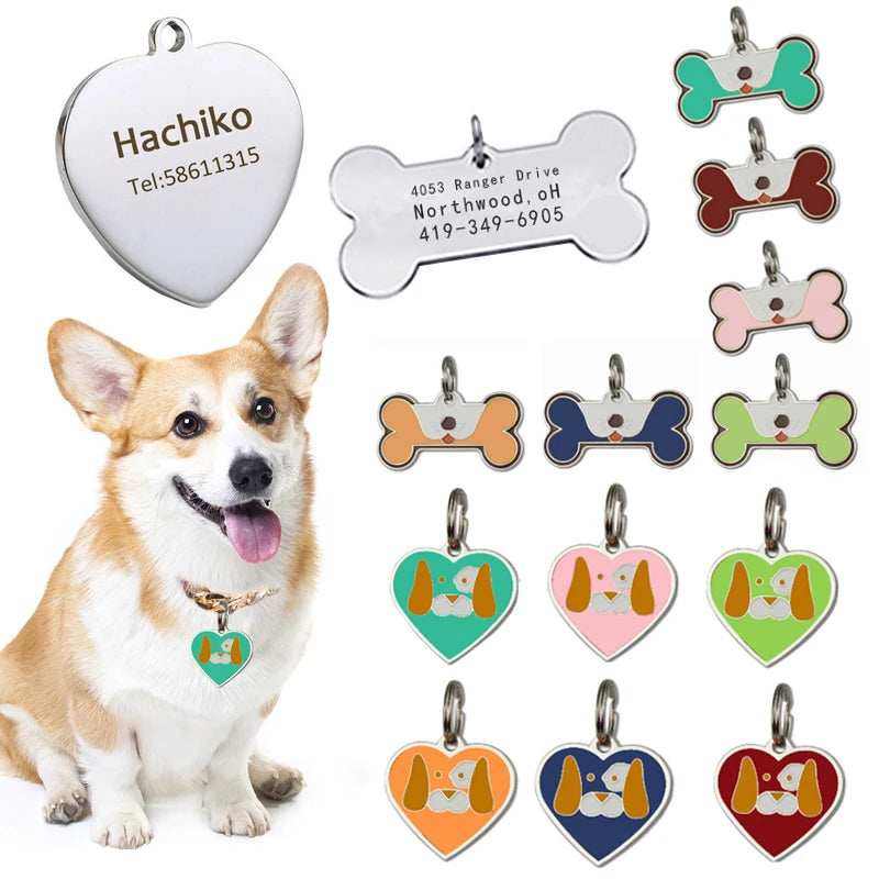 Creative Customized Dog ID Pendant
