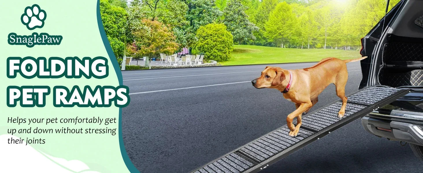 Extra Long Non-Slip Foldable Dog Ramp