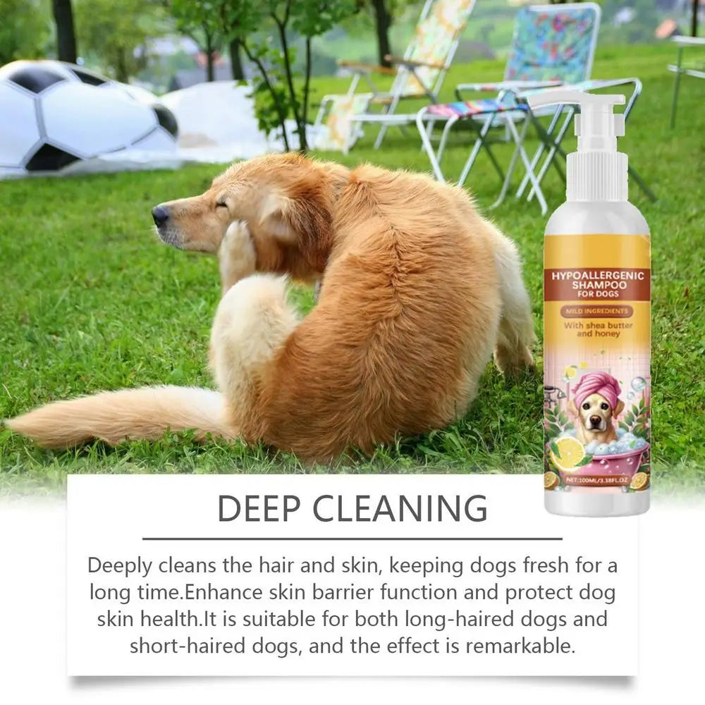 Hypoallergenic Anti-Itch Deodorizing Pet Shampoo