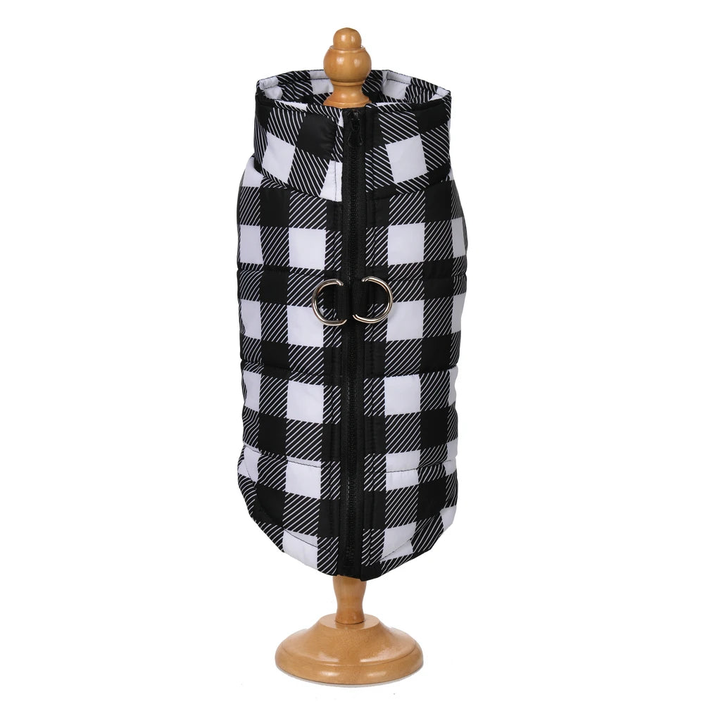 Printed Waterproof Warm Dog Coat