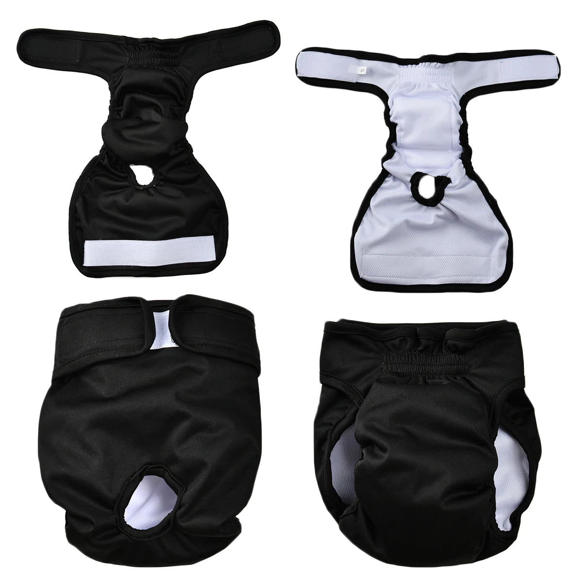 3PC Set Washable Leakproof Female Dog Diapers