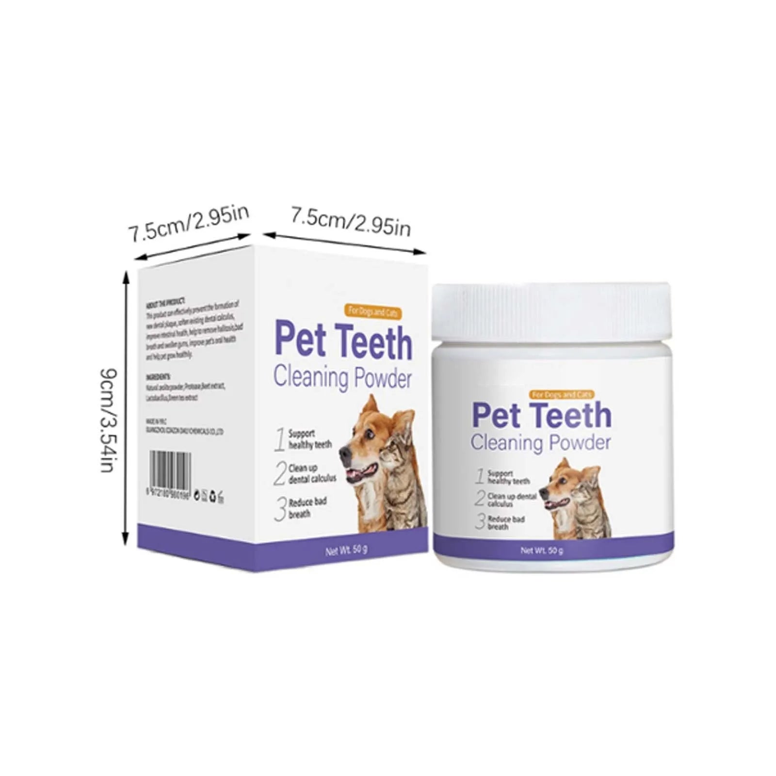 Fresh Breath Pet Teeth Cleaning Powder
