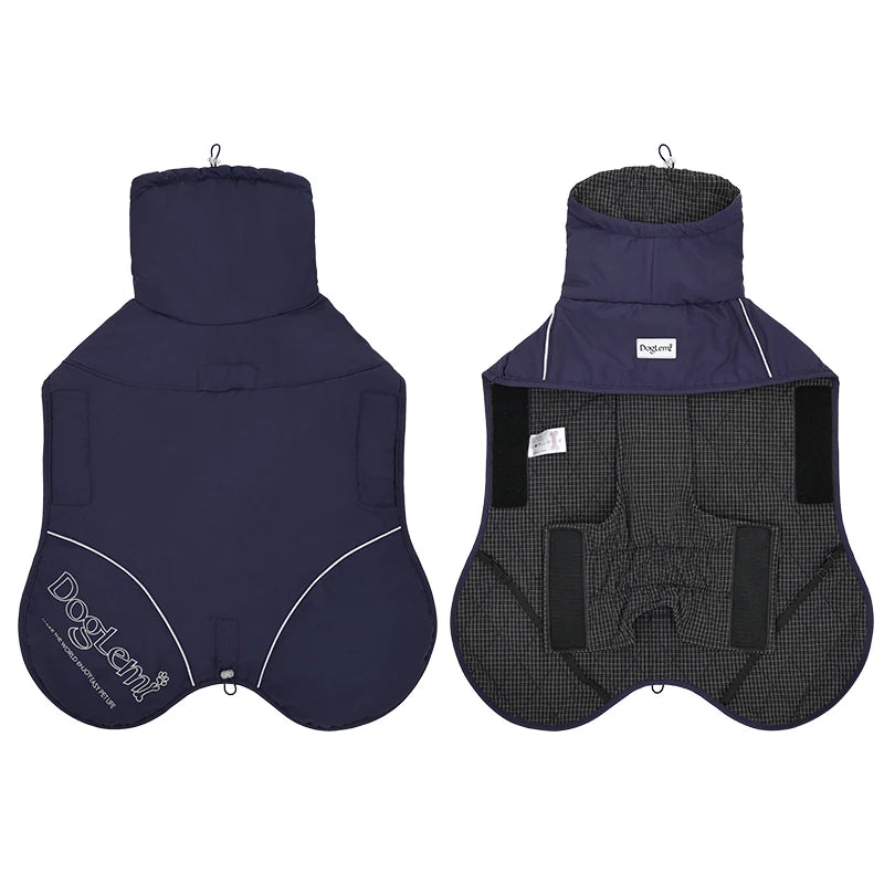 Winter Waterproof Insulated Softshell Dog Parka