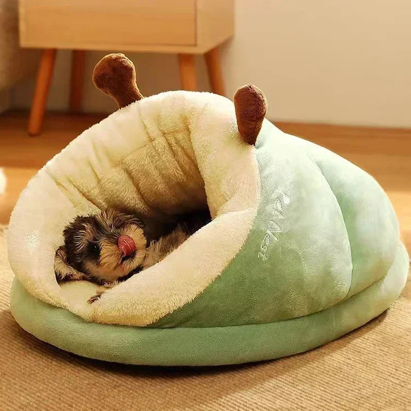 Cozy Plush Pet Sleeping Nest