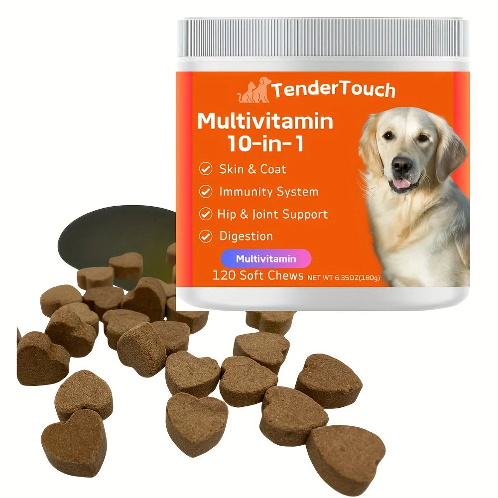 2-Pack TenderTouch Dog Grain Free Multivitamin Soft Chews