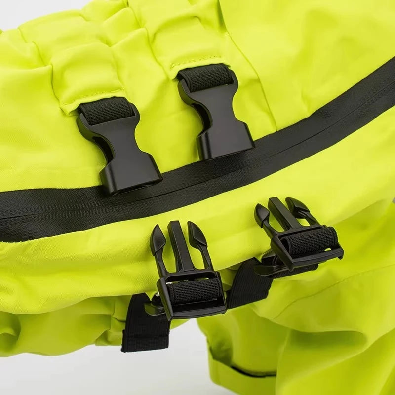 Adjustable Waterproof Dog Jump Suit w/Detachable Hood