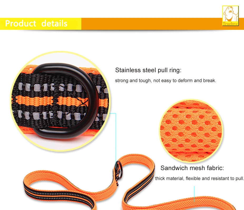 7-in-1  Multi-Purpose Reflective Dog Leash