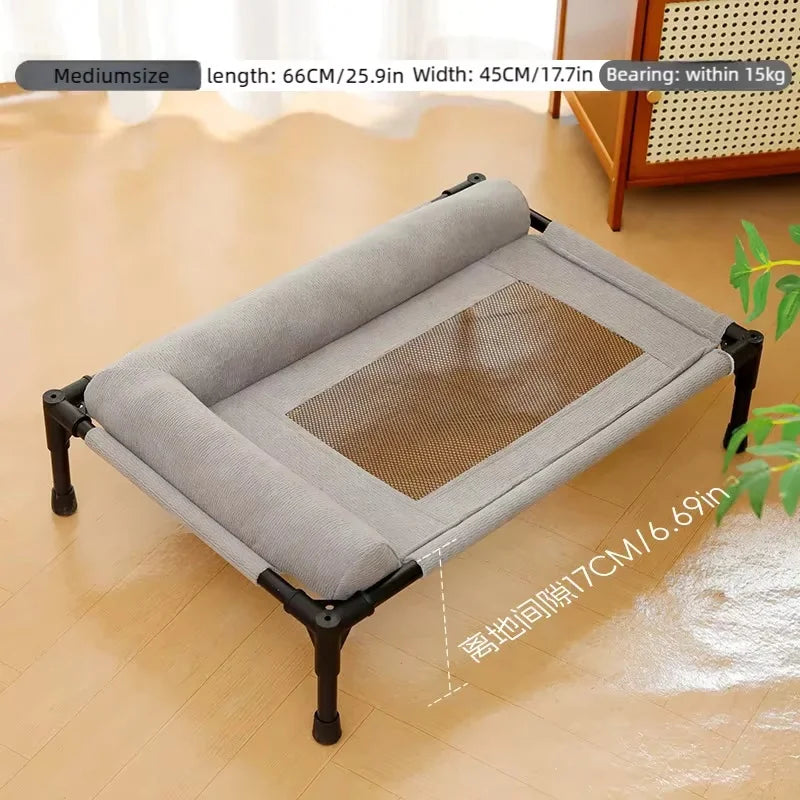 Breathable Mesh Elevated Pet Cot