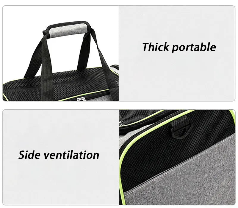 Expandable Pet Carrier Travel Bag