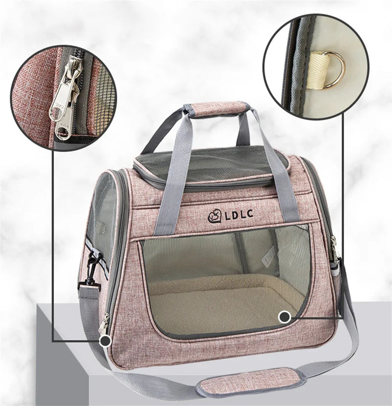 Portable Pet Travel Handbag Carrier