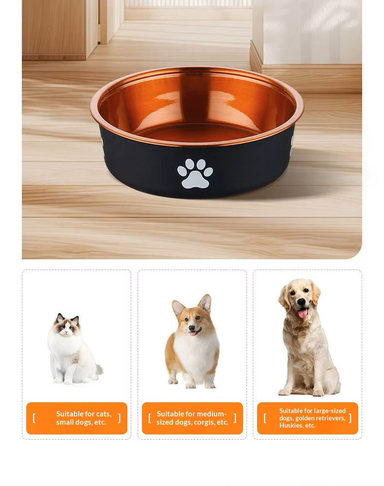 Stainless Steel Anti-Slip Pet Bowl